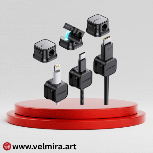 🧲 JOYROOM Magnetic Cable Organizer 🎯📌