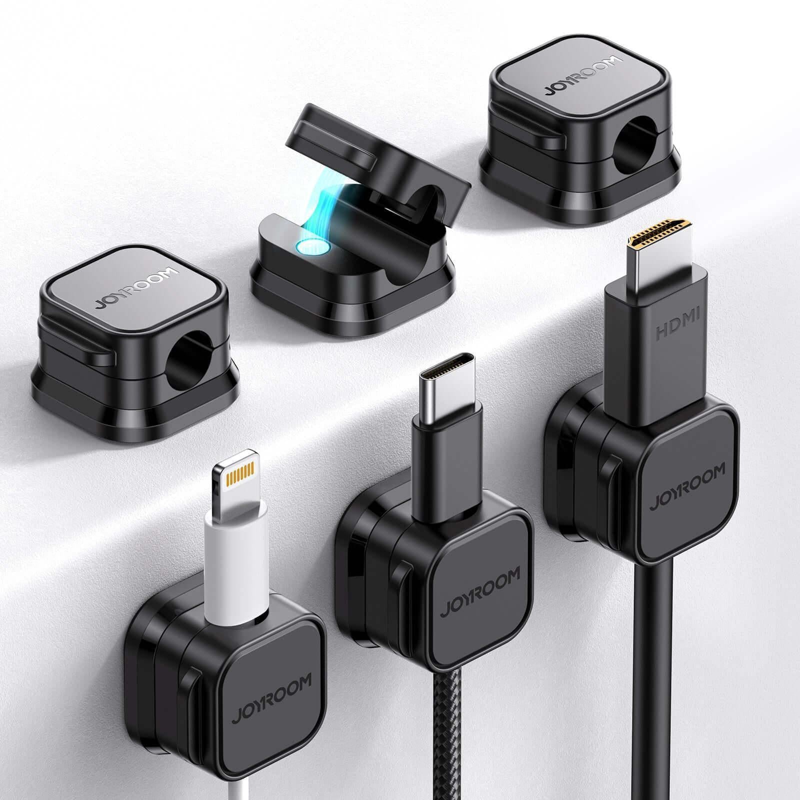 🧲 JOYROOM Magnetic Cable Organizer 🎯📌