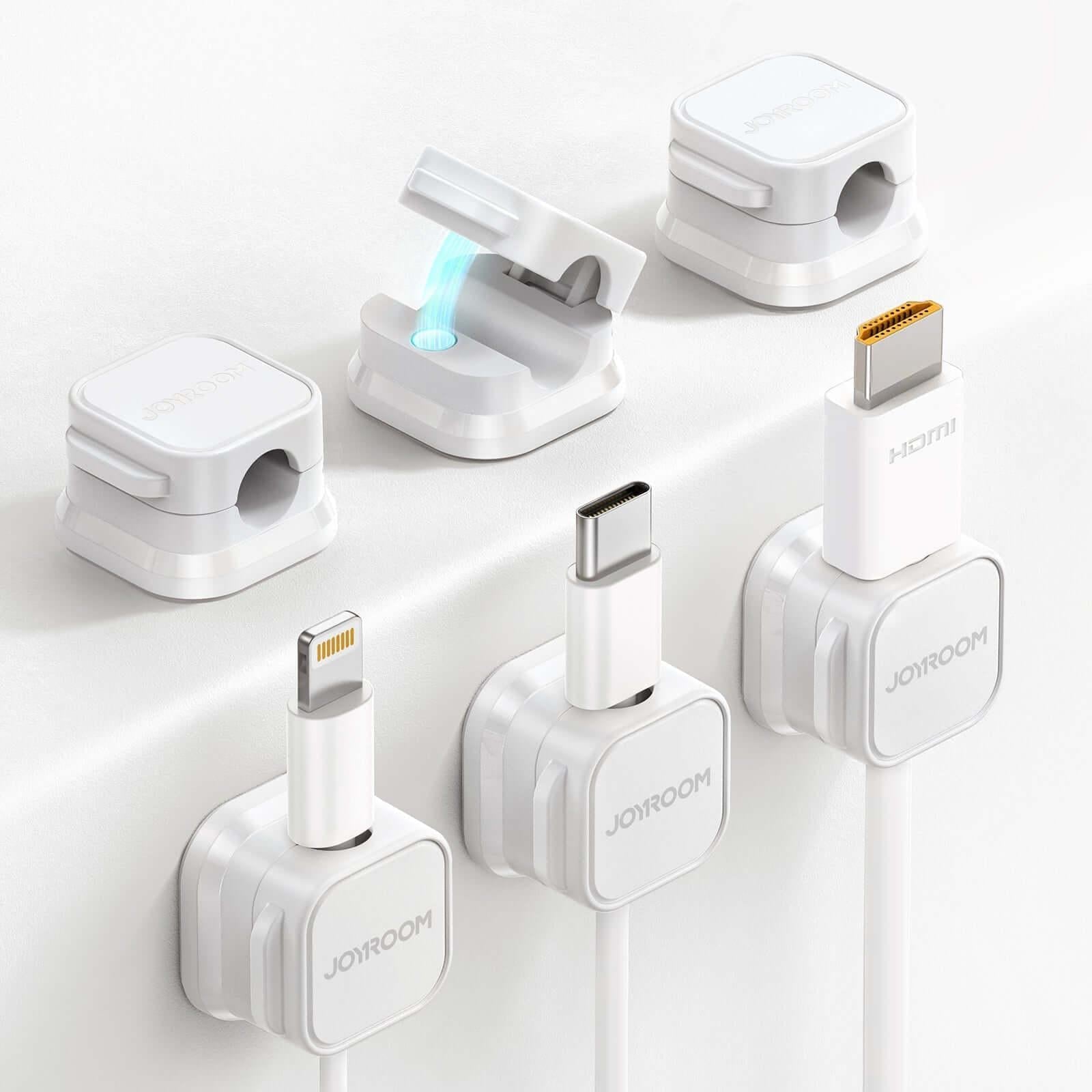 🧲 JOYROOM Magnetic Cable Organizer 🎯📌