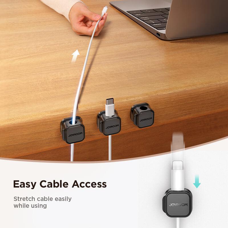 🧲 JOYROOM Magnetic Cable Organizer 🎯📌